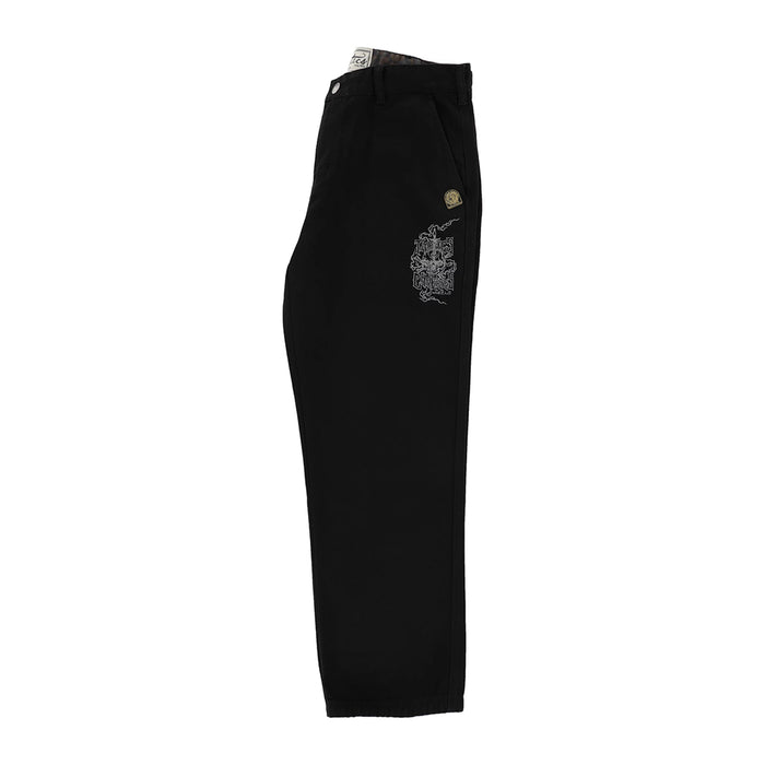 TACTICS(タクティクス)| CHERRIES X TACTICS CHINO PANTS / BLACK | スノーボード・スケートボードのTACTICS JAPAN