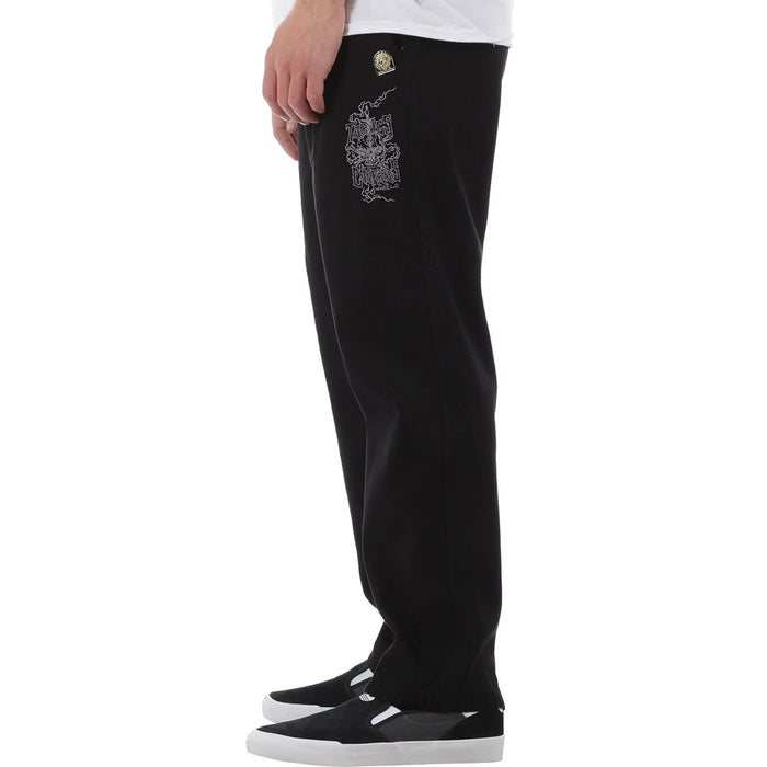 TACTICS(タクティクス)| CHERRIES X TACTICS CHINO PANTS / BLACK | スノーボード・スケートボードのTACTICS JAPAN
