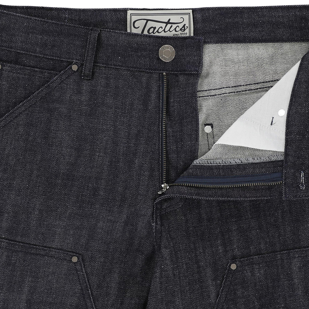 TACTICS(タクティクス)| DOUBLE KNEE JEANS / INDIGO SELVEDGE | スノーボード・スケートボードのTACTICS JAPAN