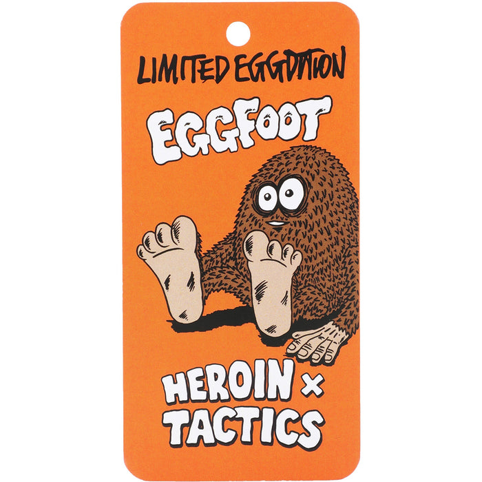 HEROIN SKATEBOARD(ヘロイン スケートボード)| HEROIN X TACTICS EGGFOOT PLUSH TOY | スノーボード・スケートボードのTACTICS JAPAN