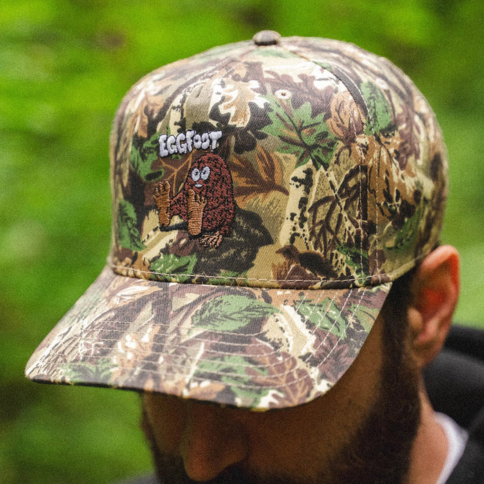 HEROIN SKATEBOARDS(ヘロイン スケートボード)| HEROIN X TACTICS EGGFOOT SNAPBACK HAT / CAMO | スノーボード・スケートボードのTACTICS JAPAN