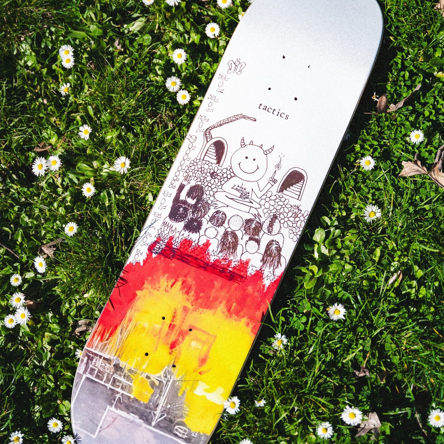 TACTICS(タクティクス)| I KNOW NOTHING SKATEBOARD DECK | スノーボード・スケートボードのTACTICS JAPAN