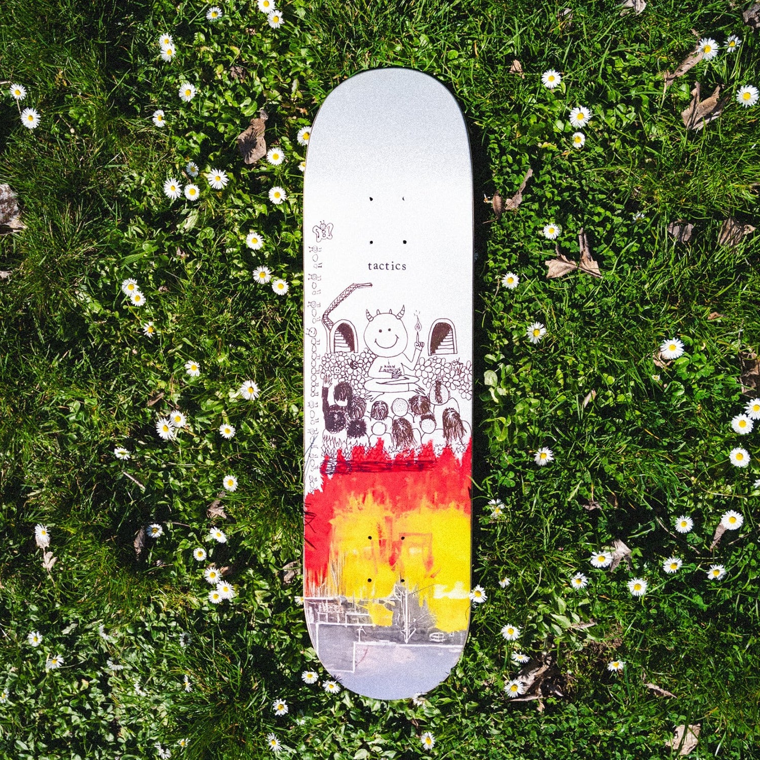 TACTICS(タクティクス)| I KNOW NOTHING SKATEBOARD DECK | スノーボード・スケートボードのTACTICS JAPAN