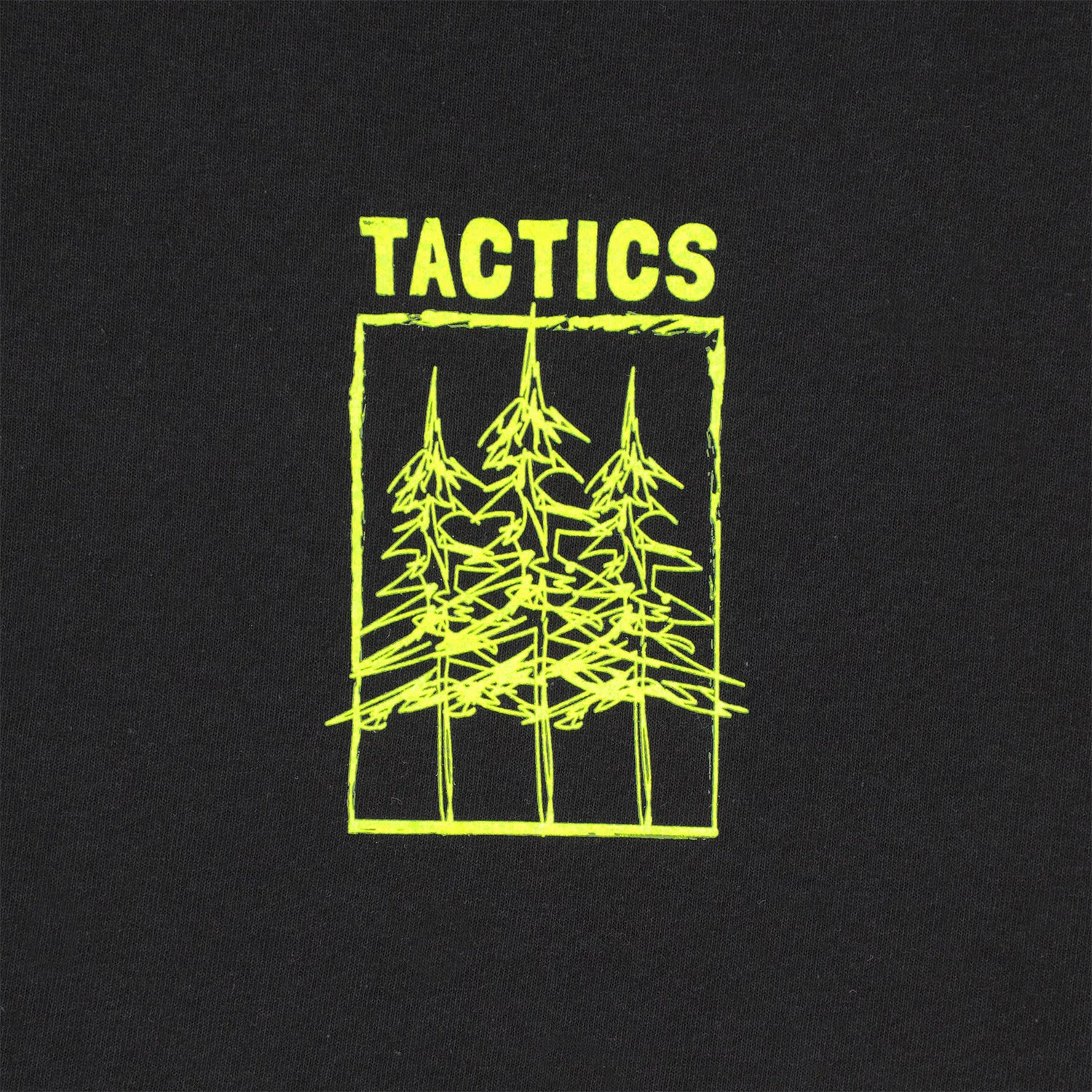 TACTICS(タクティクス)|【KIDS】KIDS THREE TREES T-SHIRT / BLACK | スノーボード・スケートボードのTACTICS JAPAN