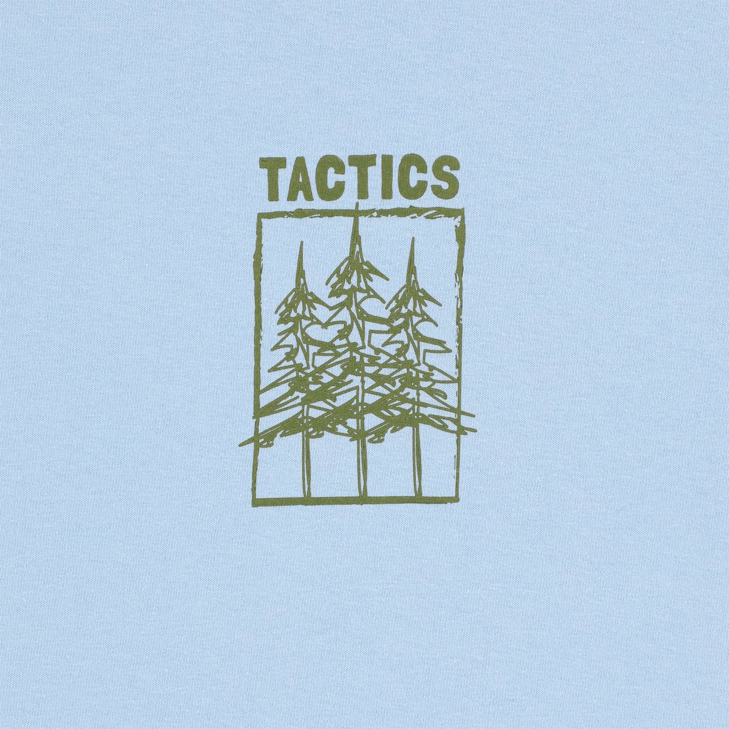 TACTICS(タクティクス)|【KIDS】KIDS THREE TREES T-SHIRT / LIGHT BLUE | スノーボード・スケートボードのTACTICS JAPAN