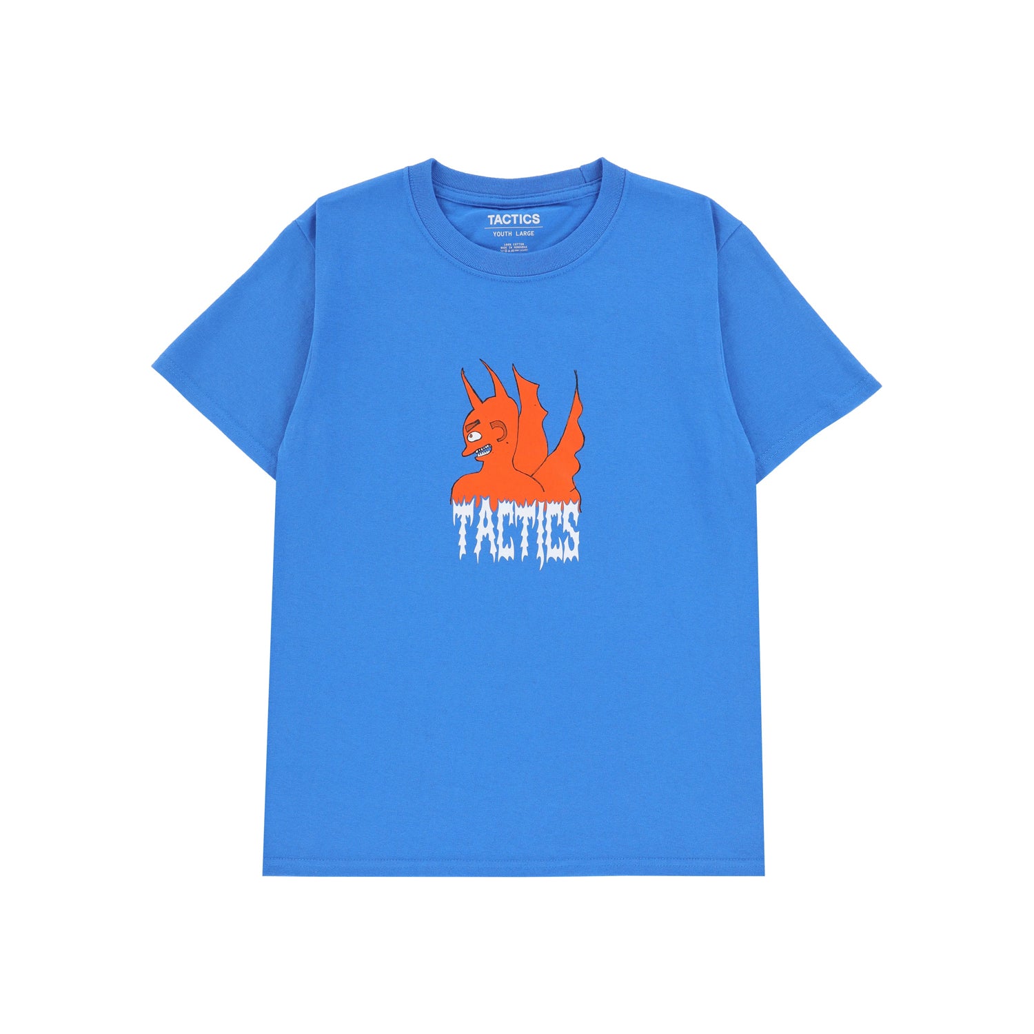 TACTICS(タクティクス)| Tシャツ |UR TOP ADVISOR YOUTH T-SHIRT / BLUE | スノーボード・スケートボードのTACTICS JAPAN