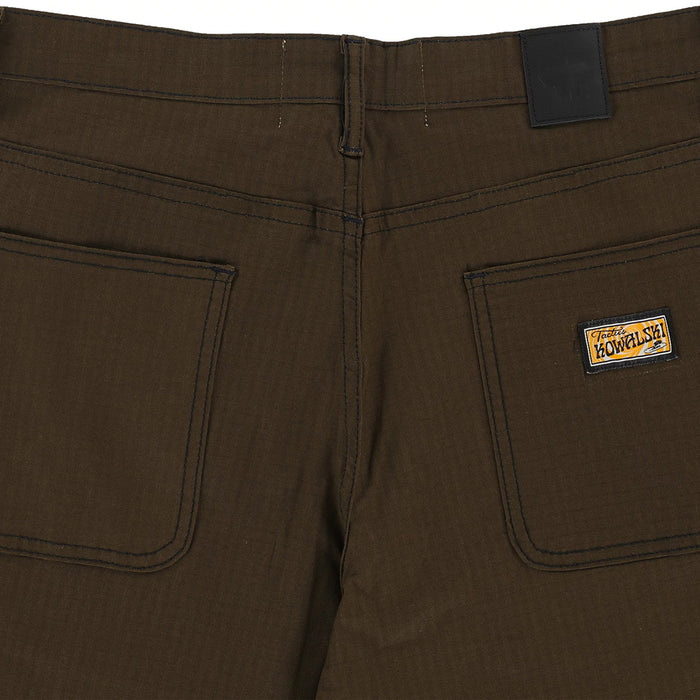 TACTICS(タクティクス)| KOWALSKI RIPSTOP DOUBLE KNEE PANTS / BROWN | スノーボード・スケートボードのTACTICS JAPAN