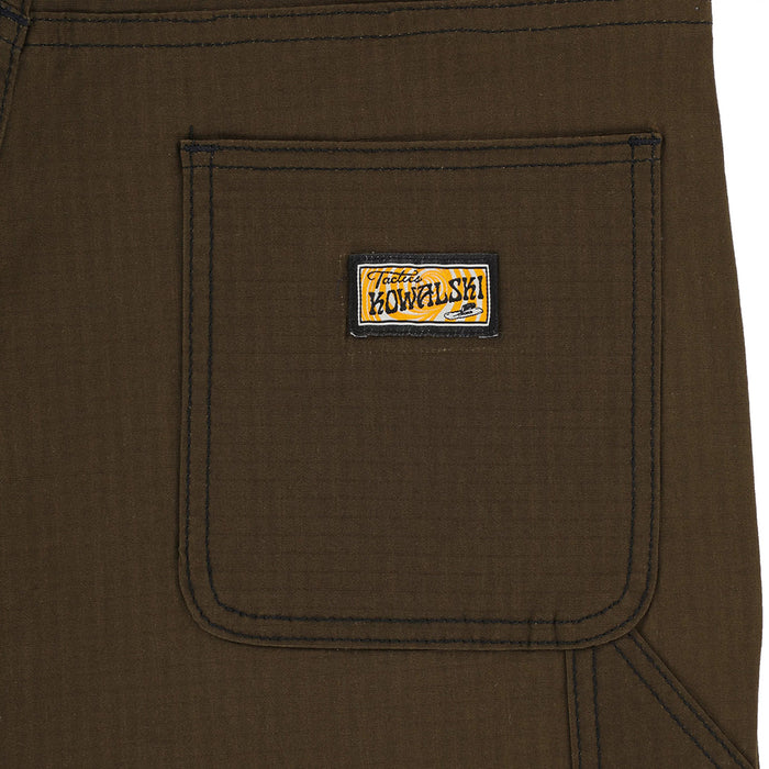 TACTICS(タクティクス)| KOWALSKI RIPSTOP DOUBLE KNEE PANTS / BROWN | スノーボード・スケートボードのTACTICS JAPAN