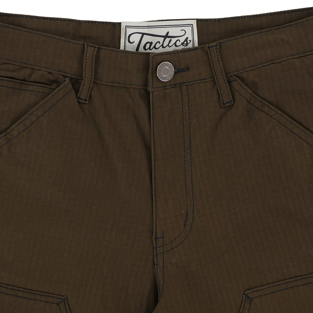 TACTICS(タクティクス)| KOWALSKI RIPSTOP DOUBLE KNEE PANTS / BROWN | スノーボード・スケートボードのTACTICS JAPAN
