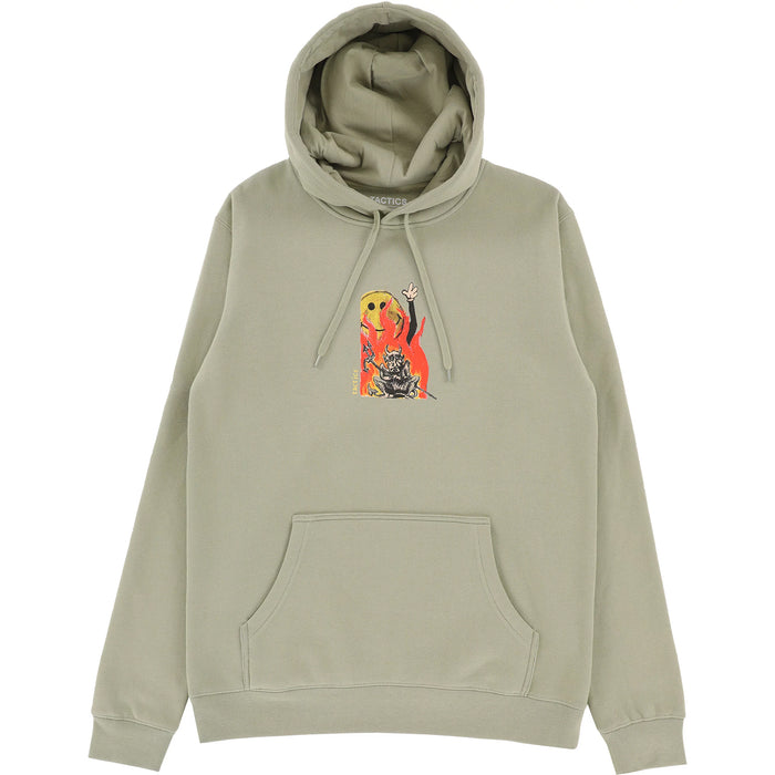 Love To All The People Everywh Hoodie / Sage