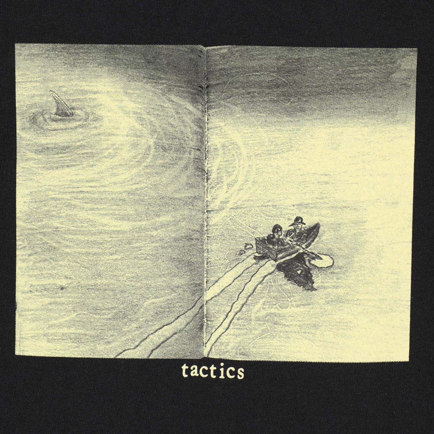 TACTICS(タクティクス)PADDLE IN YOUTH SS T-SHIRT / BLACK