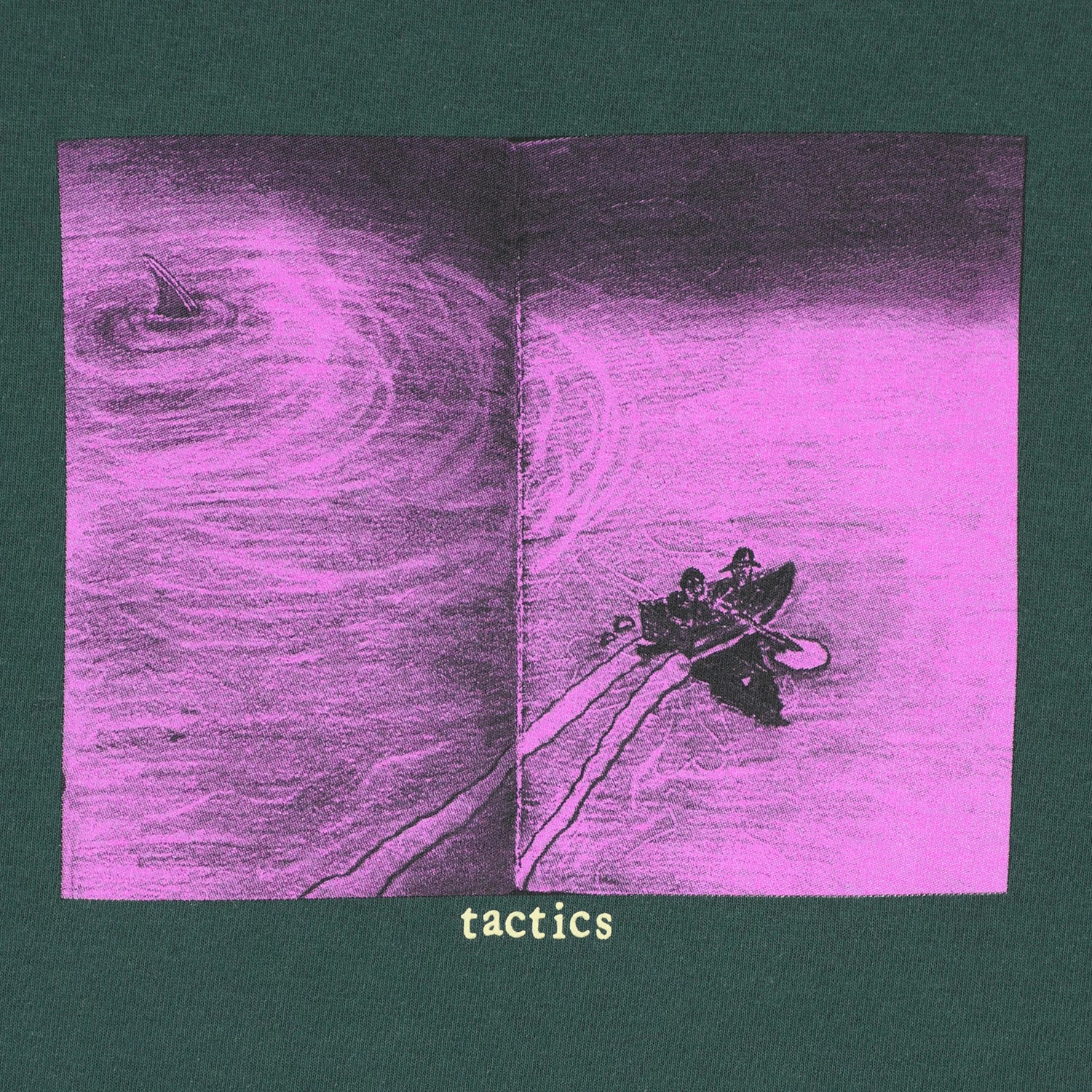 TACTICS(タクティクス)| PADDLE IN T-SHIRT / FOREST GREEN | スノーボード・スケートボードのTACTICS JAPAN