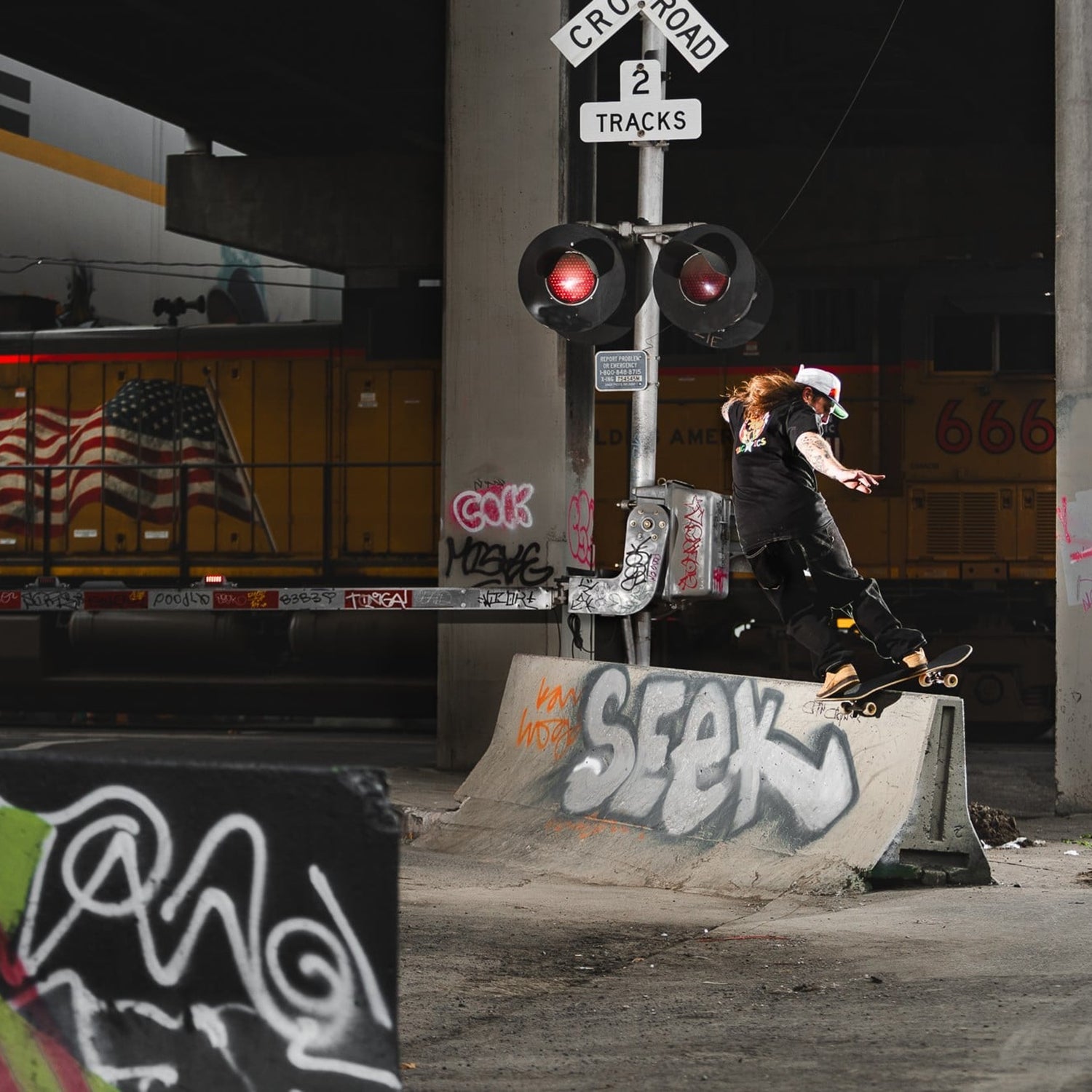 REAL X TACTICS RAILWAY SKATEBOARD DECK - 8.25 / 8.5