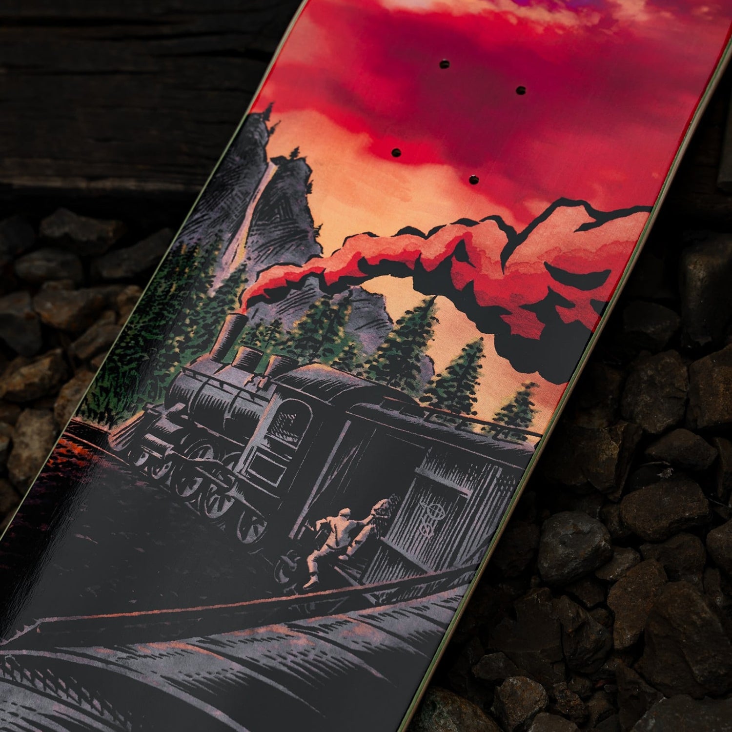 REAL X TACTICS RAILWAY SKATEBOARD DECK - 8.25 / 8.5
