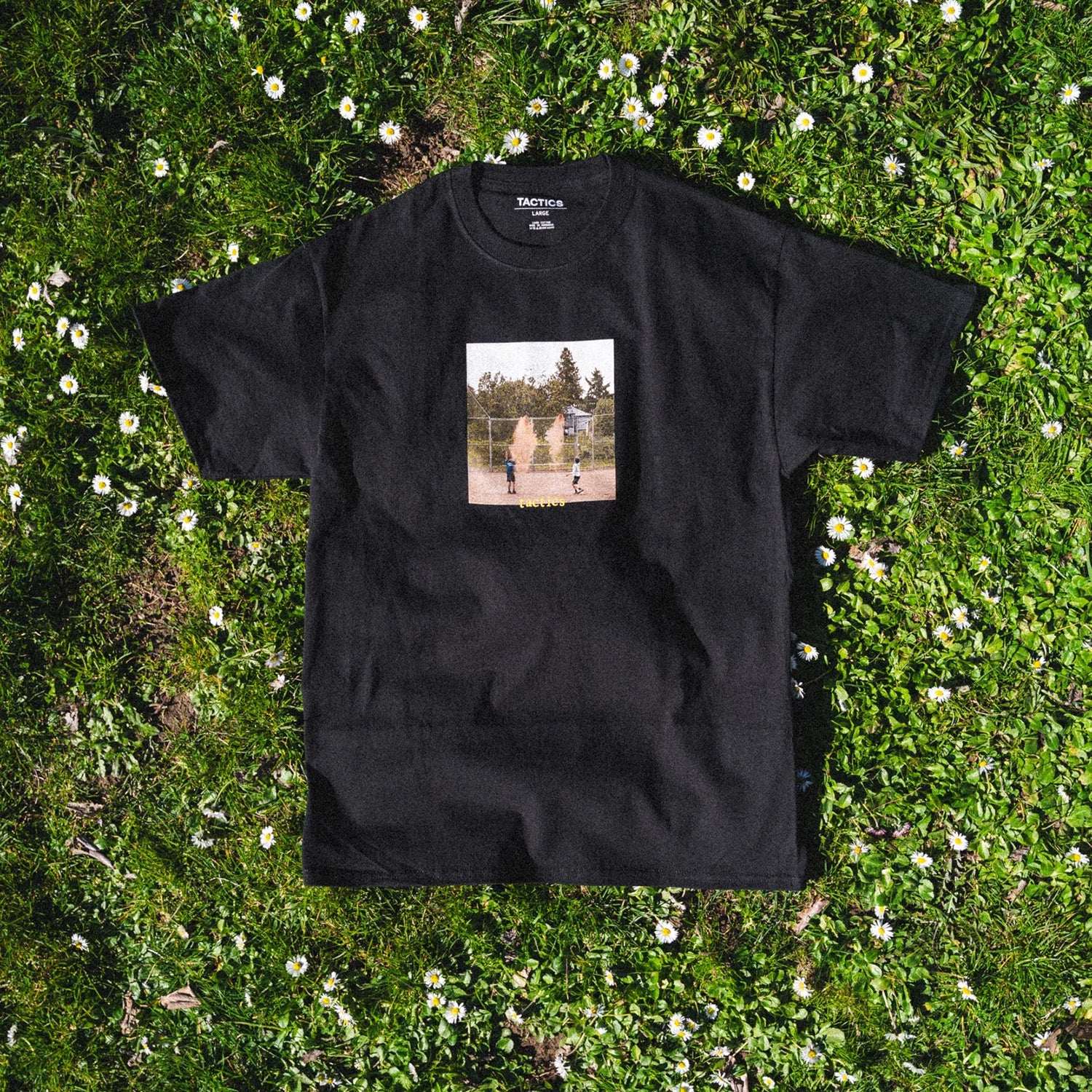 TACTICS(タクティクス)SAND MONSTERS T-SHIRT / BLACK