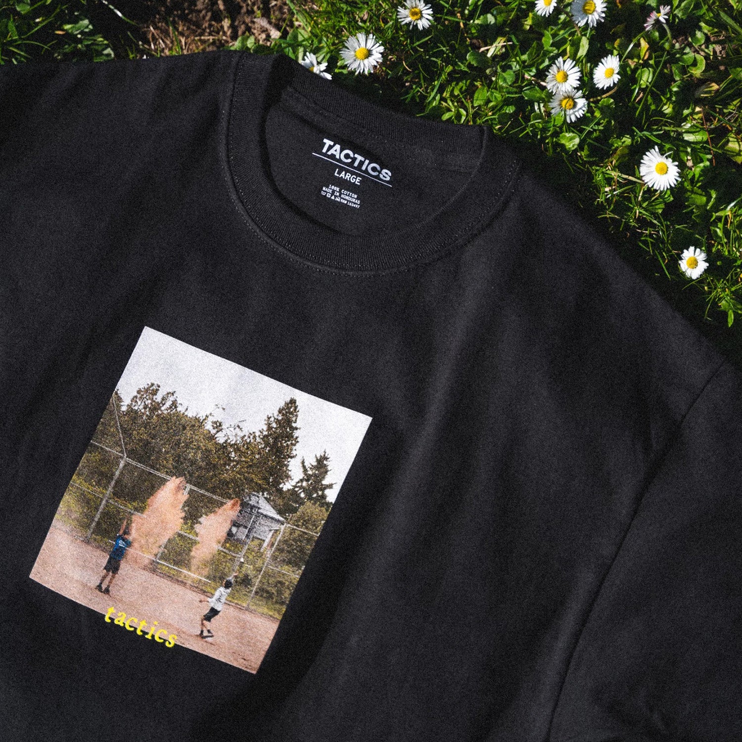 TACTICS(タクティクス)SAND MONSTERS T-SHIRT / BLACK
