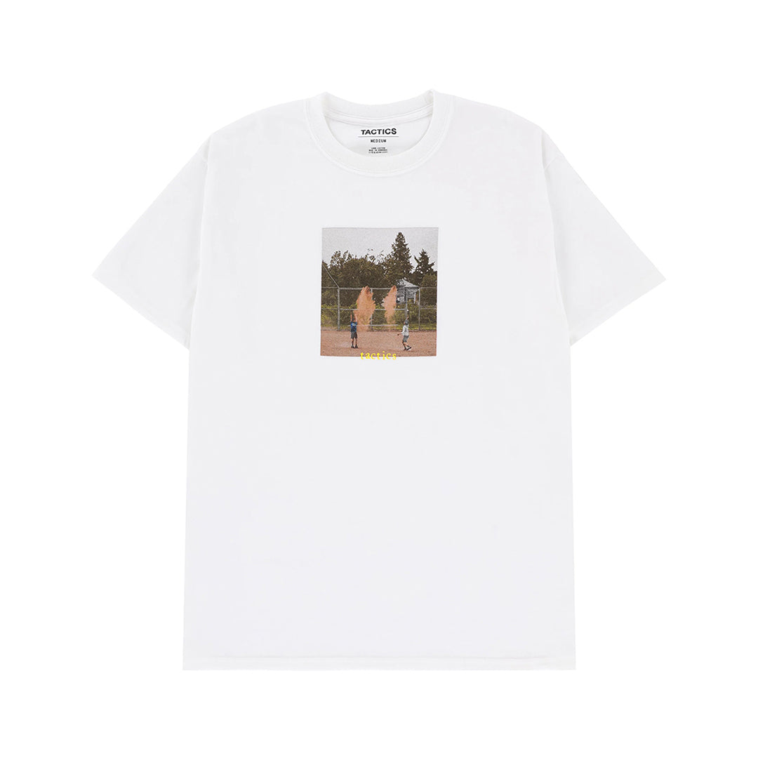 TACTICS(タクティクス)| SAND MONSTERS T-SHIRT / WHITE | スノーボード・スケートボードのTACTICS JAPAN