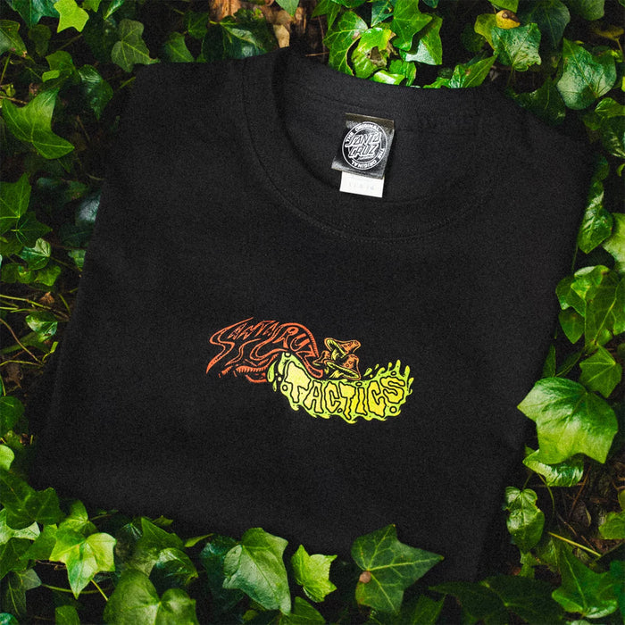 SANTA CRUZ SKATEBOARDS(サンタ クルーズ スケートボード)| SANTA CRUZ SCREAMING HAND TACTICS T-SHIRT / BLACK | スノーボード・スケートボードのTACTICS JAPAN