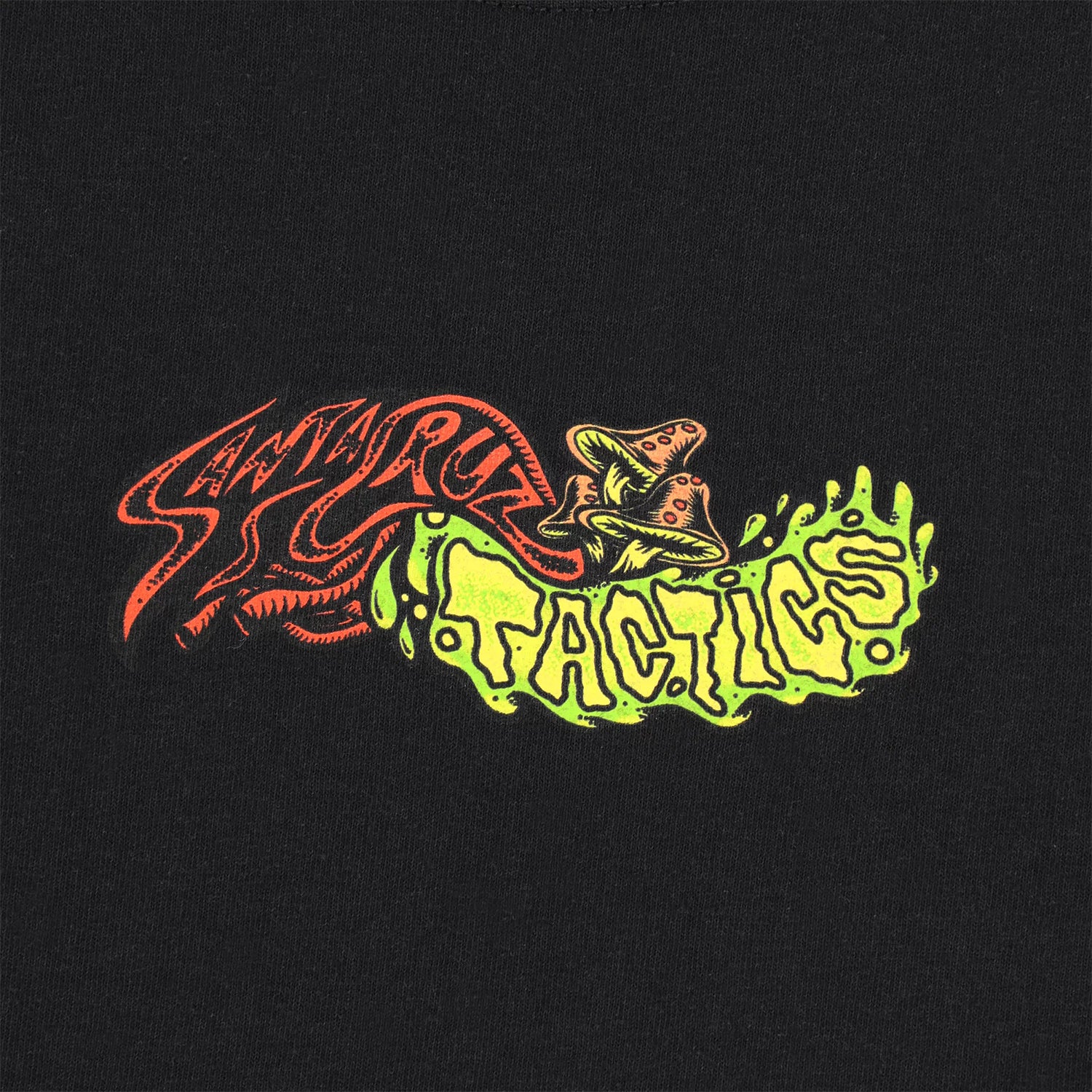 SANTA CRUZ SKATEBOARDS(サンタ クルーズ スケートボード)| SANTA CRUZ SCREAMING HAND TACTICS T-SHIRT / BLACK | スノーボード・スケートボードのTACTICS JAPAN