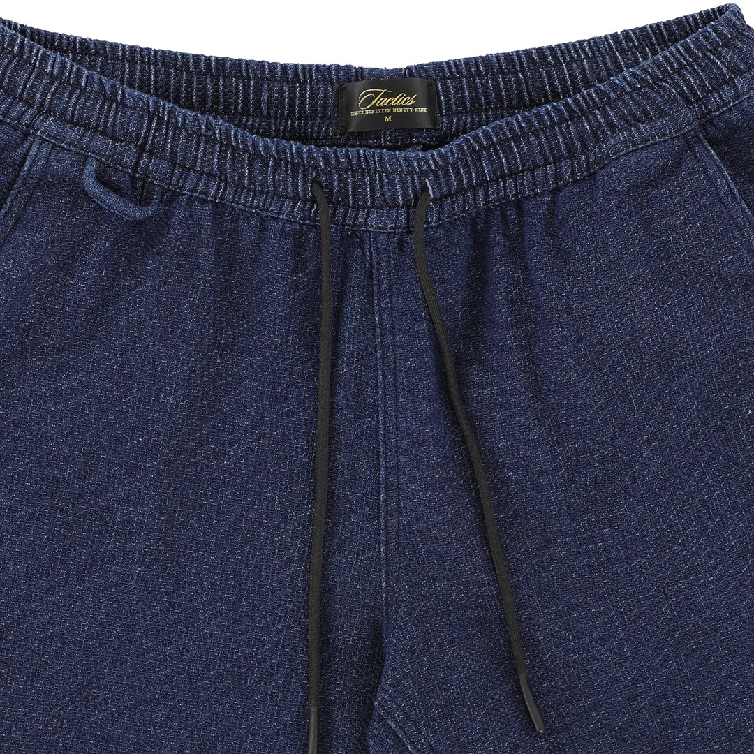 TACTICS(タクティクス)| SASHIKO WAVE SHORTS / DARK INDIGO | スノーボード・スケートボードのTACTICS JAPAN