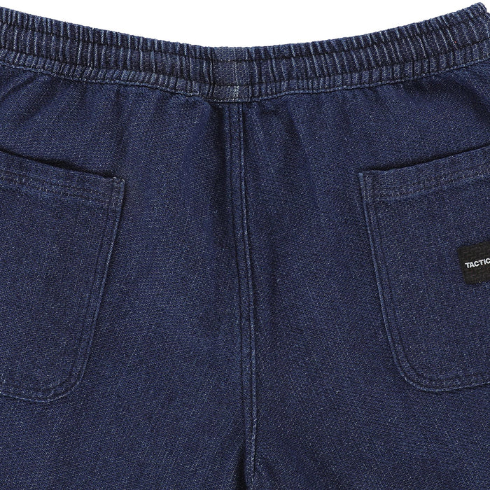 TACTICS(タクティクス)| SASHIKO WAVE SHORTS / DARK INDIGO | スノーボード・スケートボードのTACTICS JAPAN