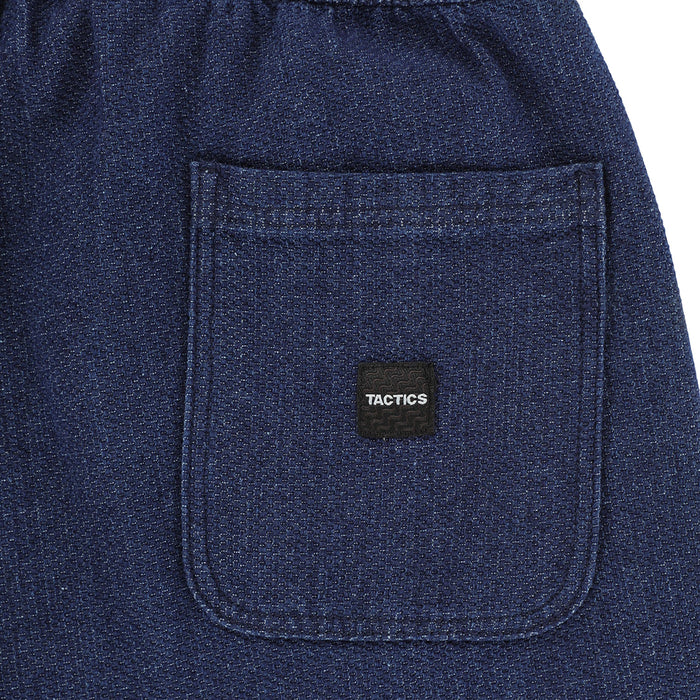 TACTICS(タクティクス)| SASHIKO WAVE SHORTS / DARK INDIGO | スノーボード・スケートボードのTACTICS JAPAN