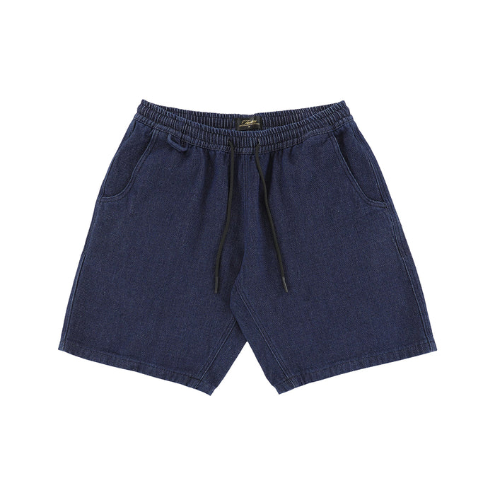 TACTICS(タクティクス)| SASHIKO WAVE SHORTS / DARK INDIGO | スノーボード・スケートボードのTACTICS JAPAN