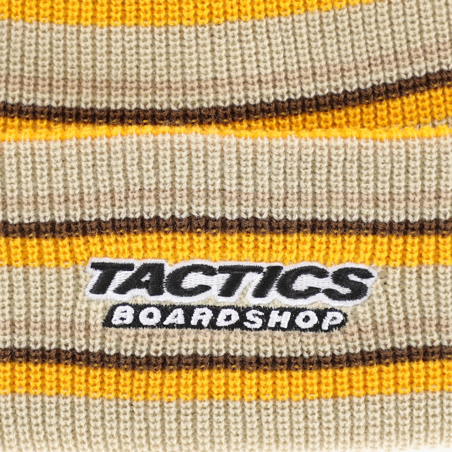 THROWBACK LOGO BEANIE / DESERT STRIPE