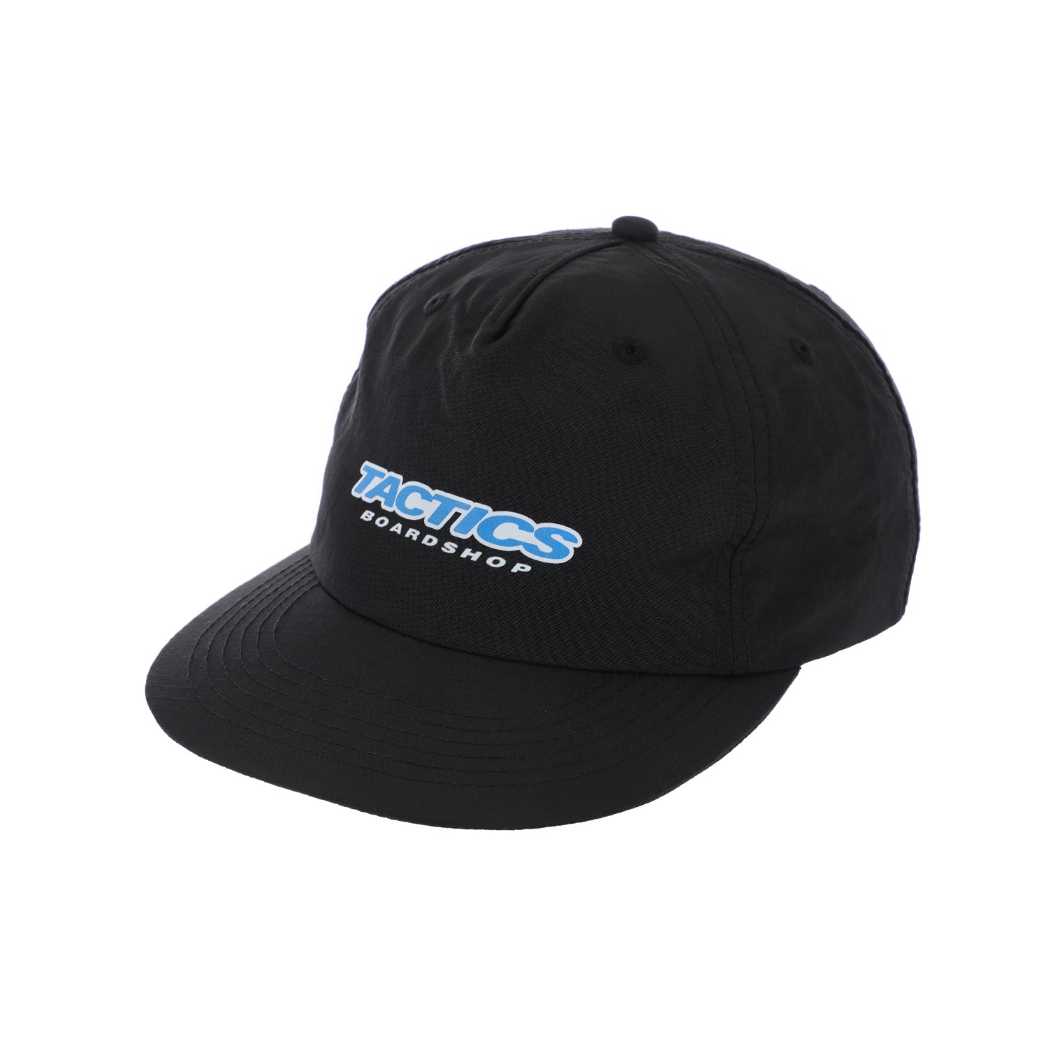 TACTICS(タクティクス)| ハット&ビーニー | THROWBACK LOGO NYLON SNAPBACK HAT / BLACK | スノーボード・スケートボードのTACTICS JAPAN