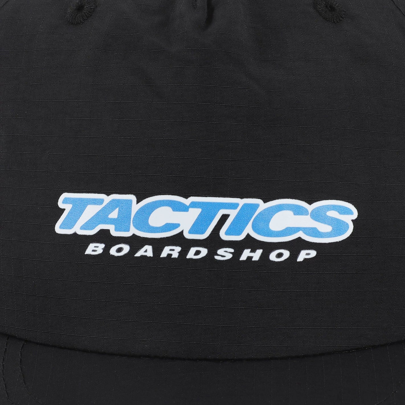 TACTICS(タクティクス)| ハット&ビーニー | THROWBACK LOGO NYLON SNAPBACK HAT / BLACK | スノーボード・スケートボードのTACTICS JAPAN