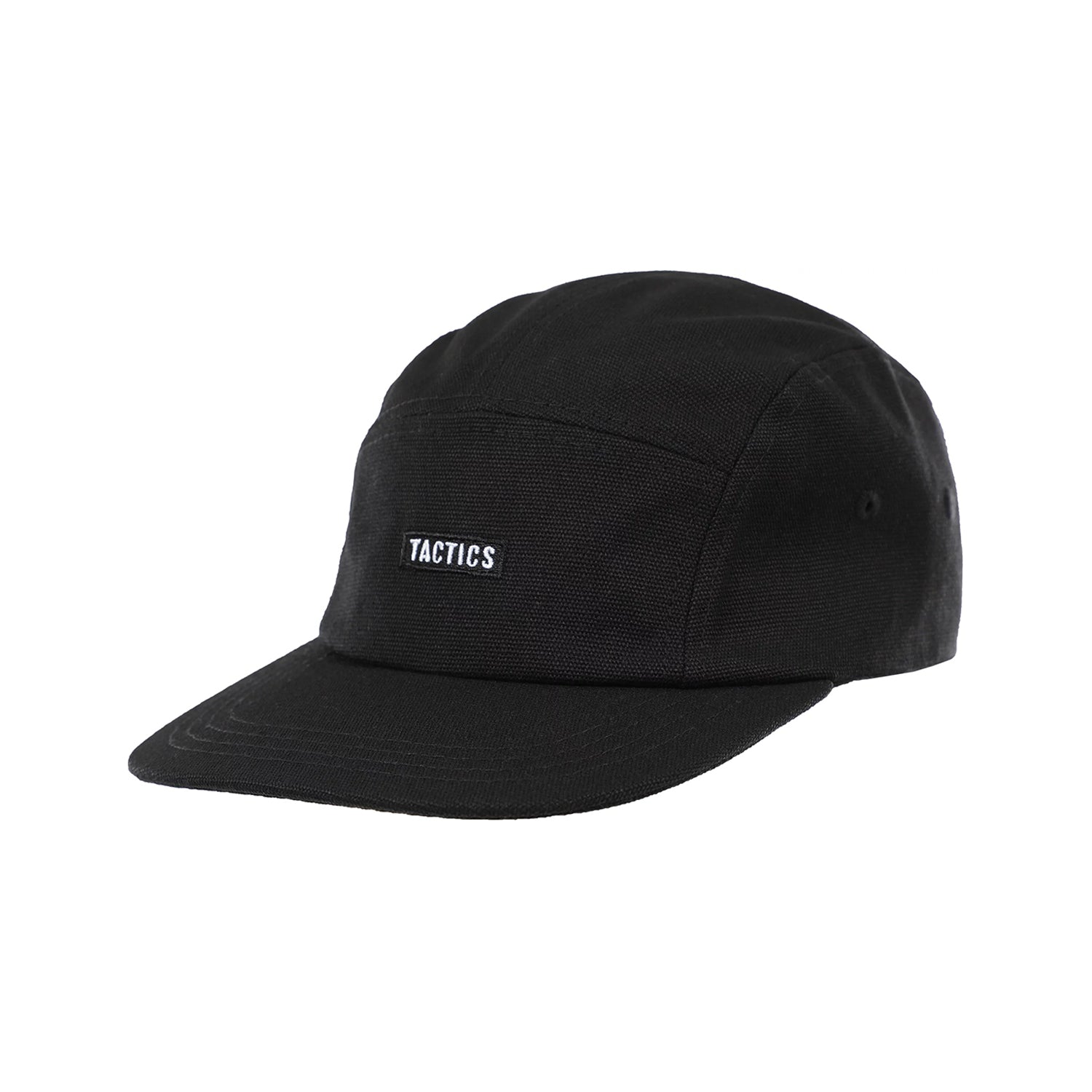 TACTCS(タクティクス)| ハット&ビーニー | TRADEMARK 5 PANEL HAT / BLACK | スノーボード・スケートボードのTACTICS JAPAN