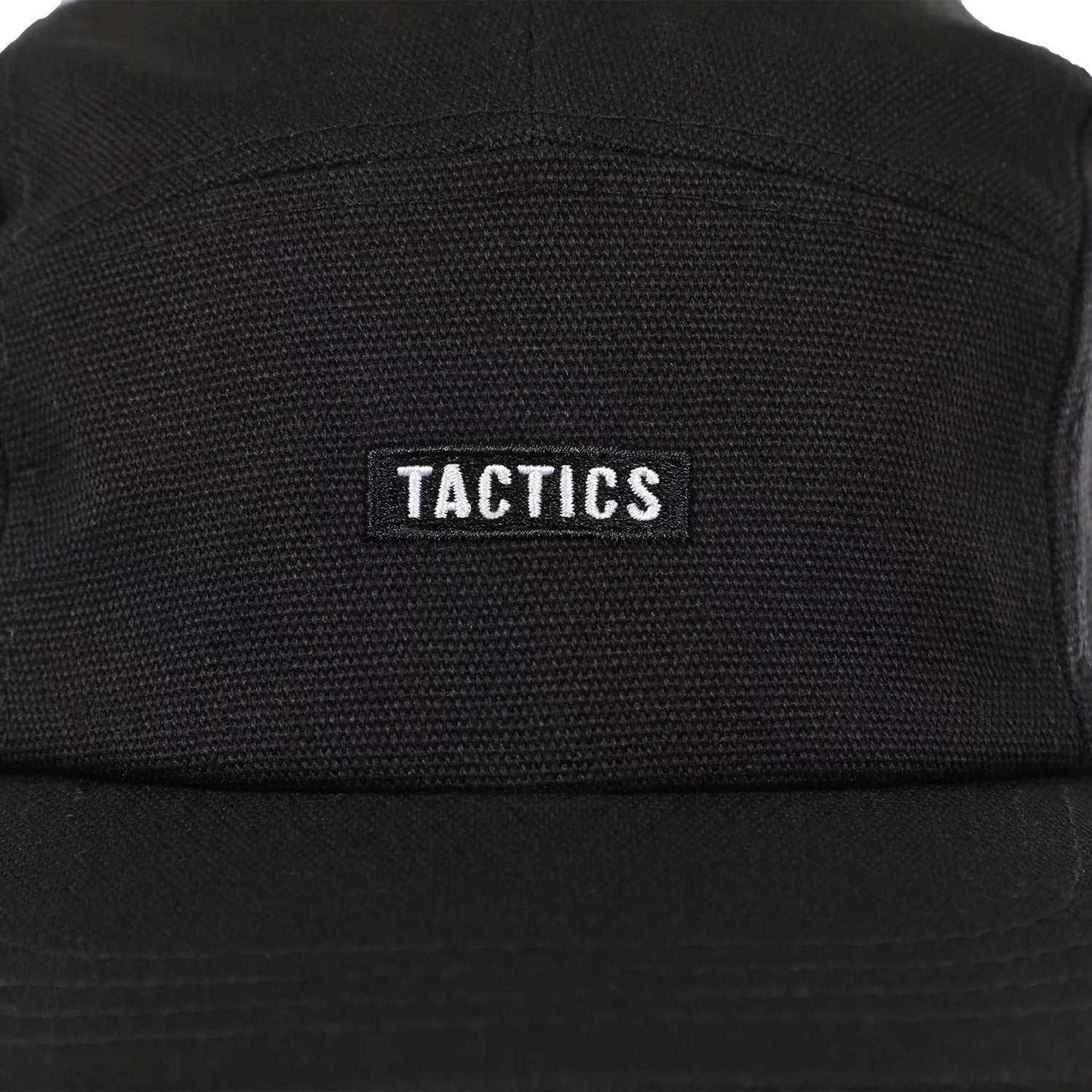 TACTCS(タクティクス)| ハット&ビーニー | TRADEMARK 5 PANEL HAT / BLACK | スノーボード・スケートボードのTACTICS JAPAN