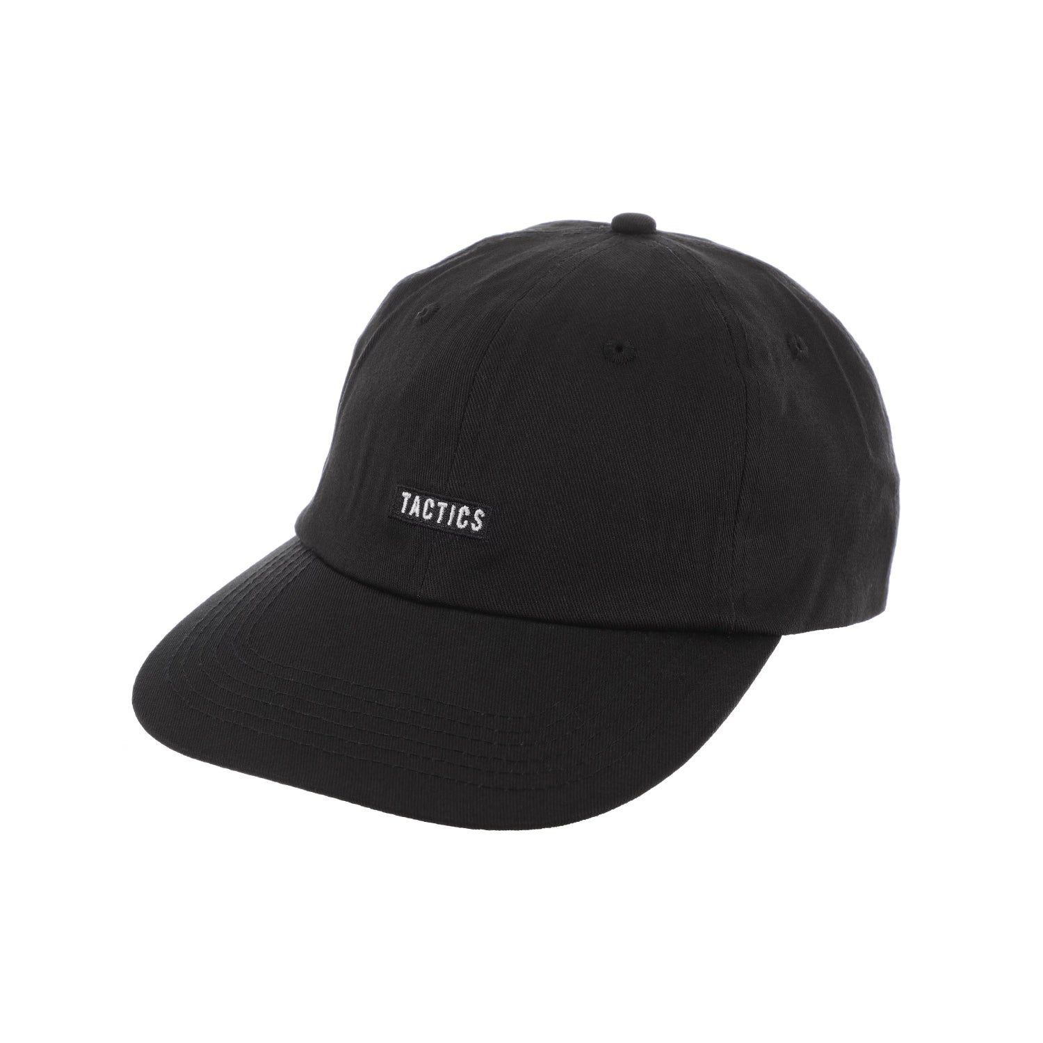 TACTICS(タクティクス)| ハット&ビーニー | TRADEMARK UNSTRUCTURED 6 PANEL HAT / BLACK | スノーボード・スケートボードのTACTICS JAPAN