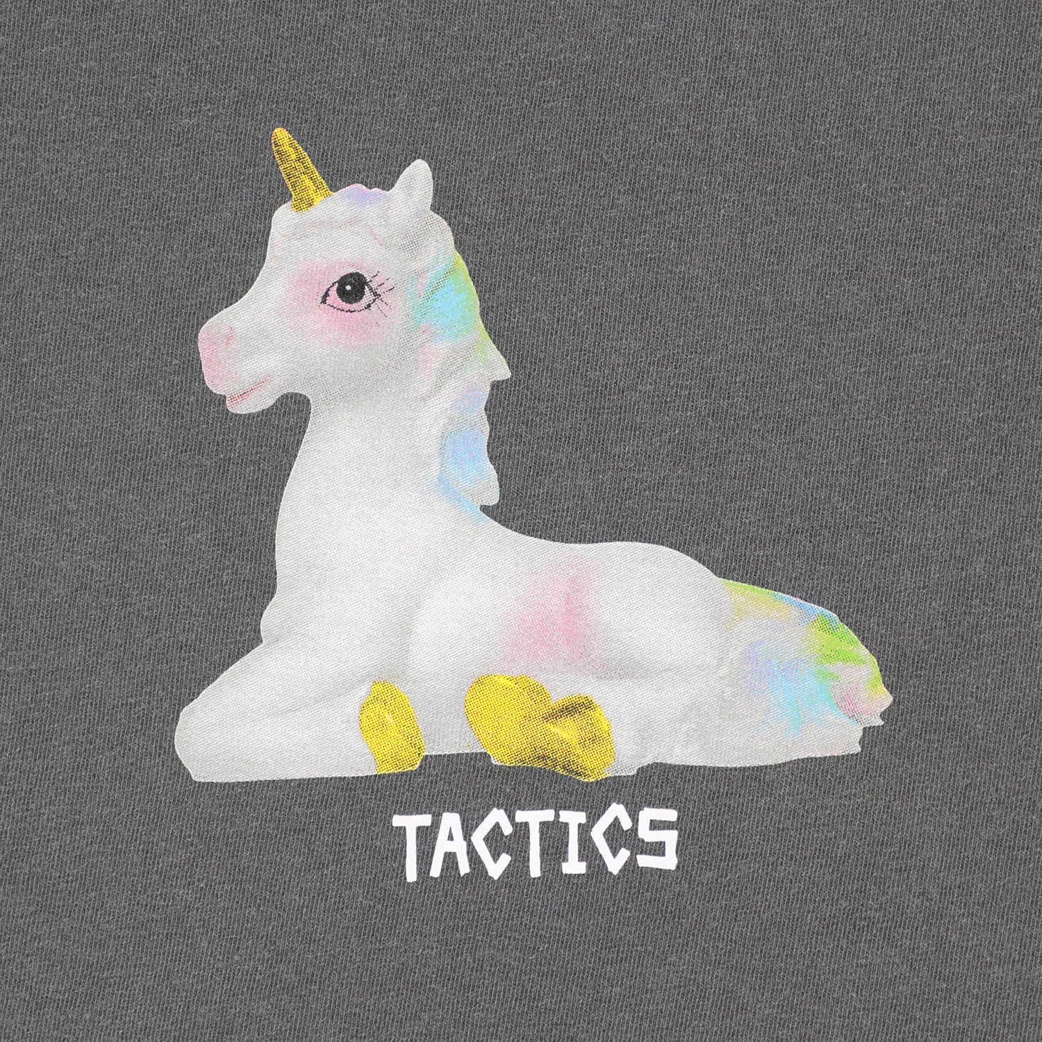 TACTICS(タクティクス)| Tシャツ | UNICORN WOMENS BOXY TEE / BLACK | スノーボード・スケートボードのTACTICS JAPAN