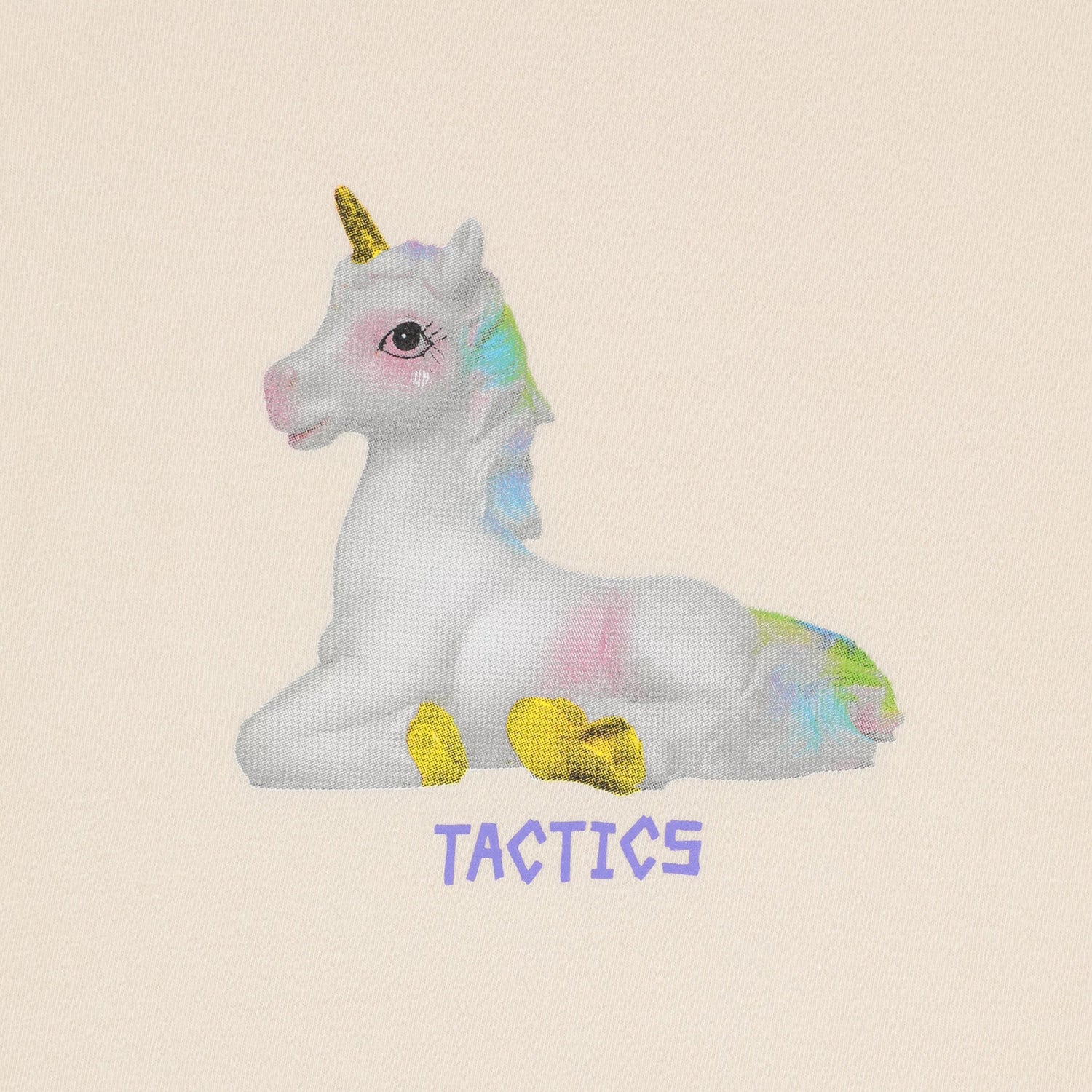 TACTICS(タクティクス)| Tシャツ | UNICORN WOMENS BOXY TEE / WHITE | スノーボード・スケートボードのTACTICS JAPAN
