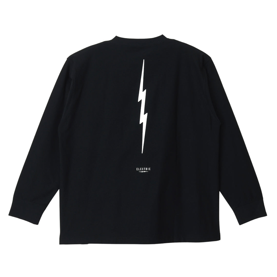 ELECTRIC(エレクトリック)| VERTICAL VOLT DRY L/S TEE / BLACK | スノーボード・スケートボードのTACTICS JAPAN