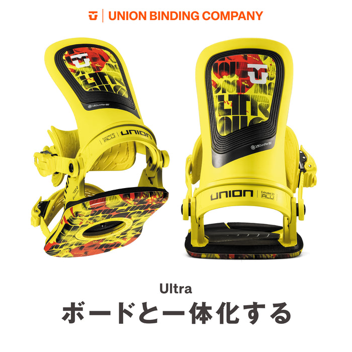 ULTRA SNOWBOARD BINDINGS 2026 / BLACK
