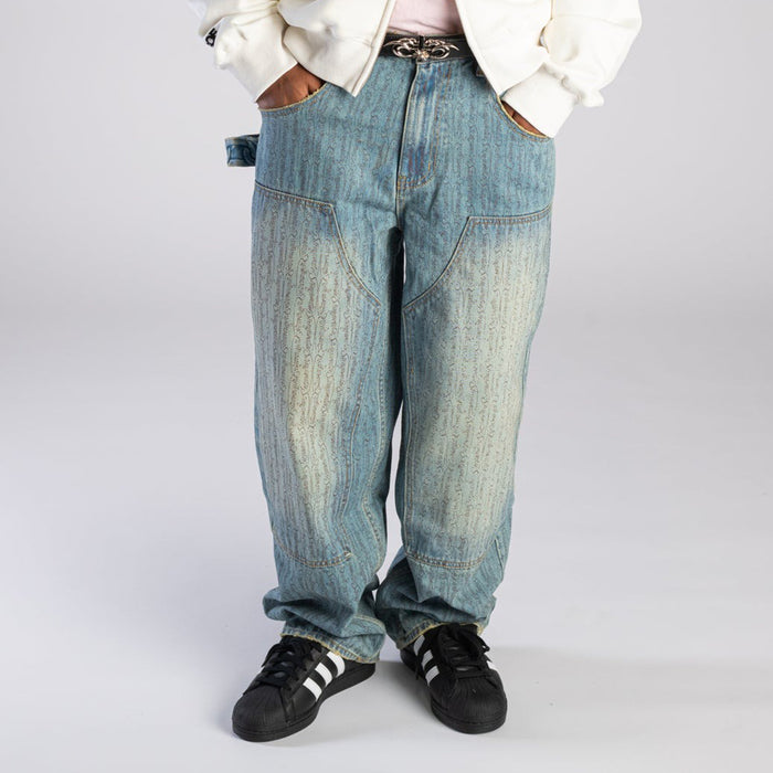 STINGWATER(スティングウォーター)| SCRIPT JEANS / VINTAGE BLUE | スノーボード・スケートボードのTACTICS JAPAN
