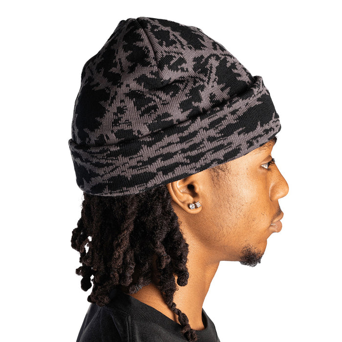 STINGWATER(スティングウォーター)| THOM BEANIE / BLACK/GRAY | スノーボード・スケートボードのTACTICS JAPAN