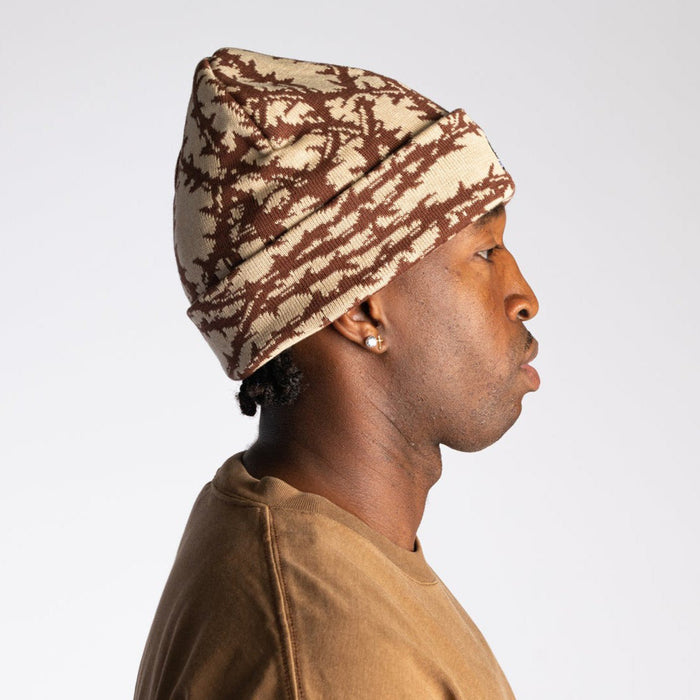 STINGWATER(スティングウォーター)| THOM BEANIE / KHAKI/BROWN | スノーボード・スケートボードのTACTICS JAPAN