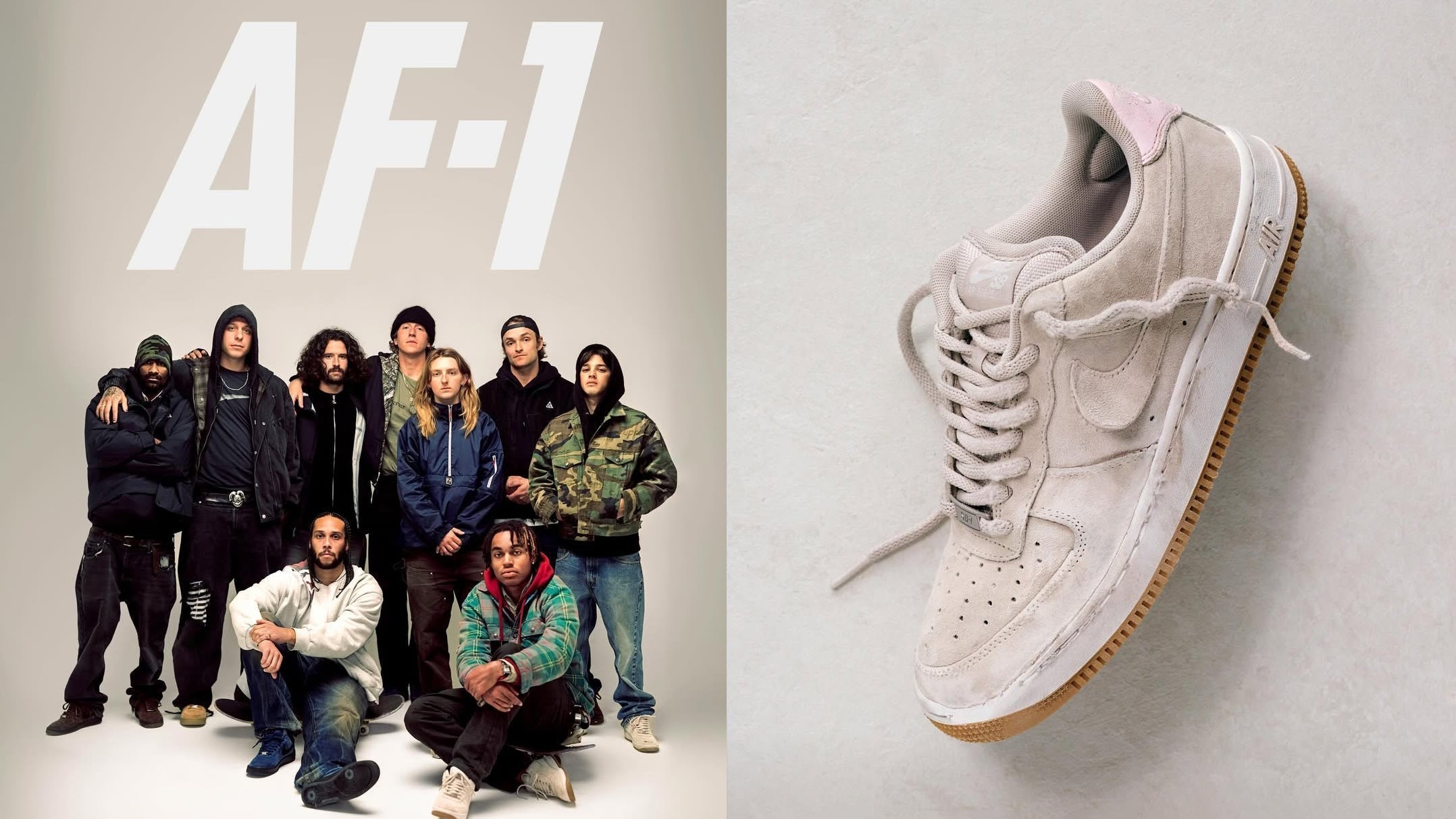 【NIKE SB】歴史的クロスオーバー。スケート仕様にアップデートされた初の「SB AIR FORCE 1」がローンチ
