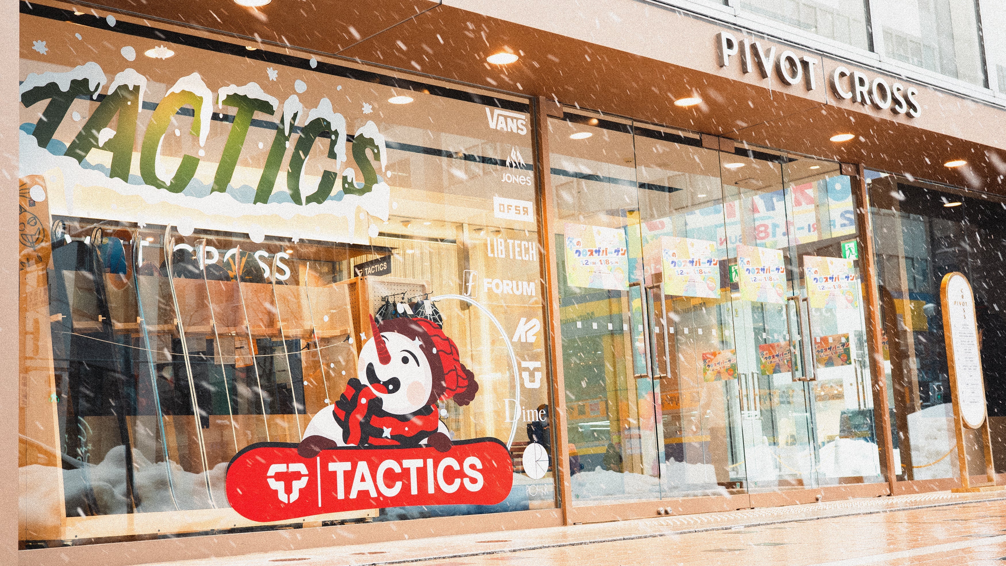 札幌 PIVOT CROSSでPOP-UP 開催！