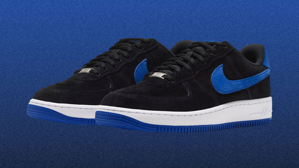 NIKE SB QS AIR FORCE 1 "BLACK AND GAME ROYAL"