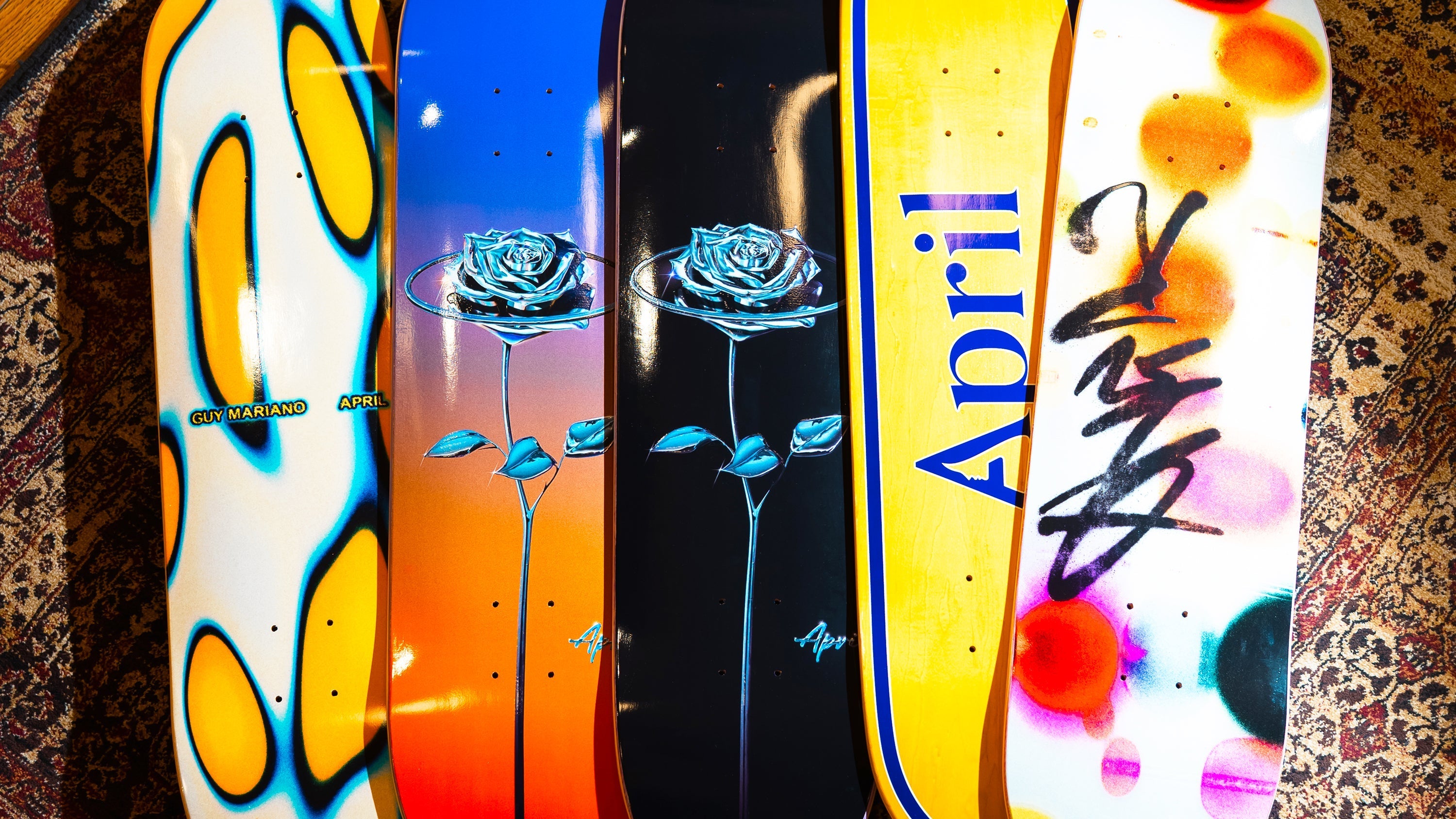 April Skateboards SPRING 26 コレクション | 堀米雄斗等の新作デッキ