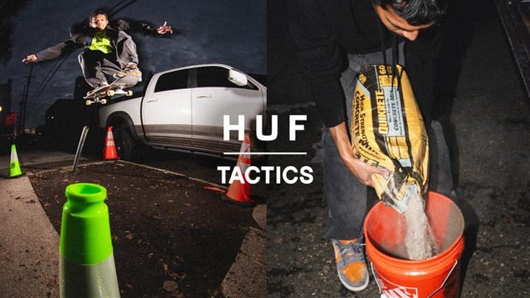 TACTICS X HUF HUFKRETE© INDUSTRIES