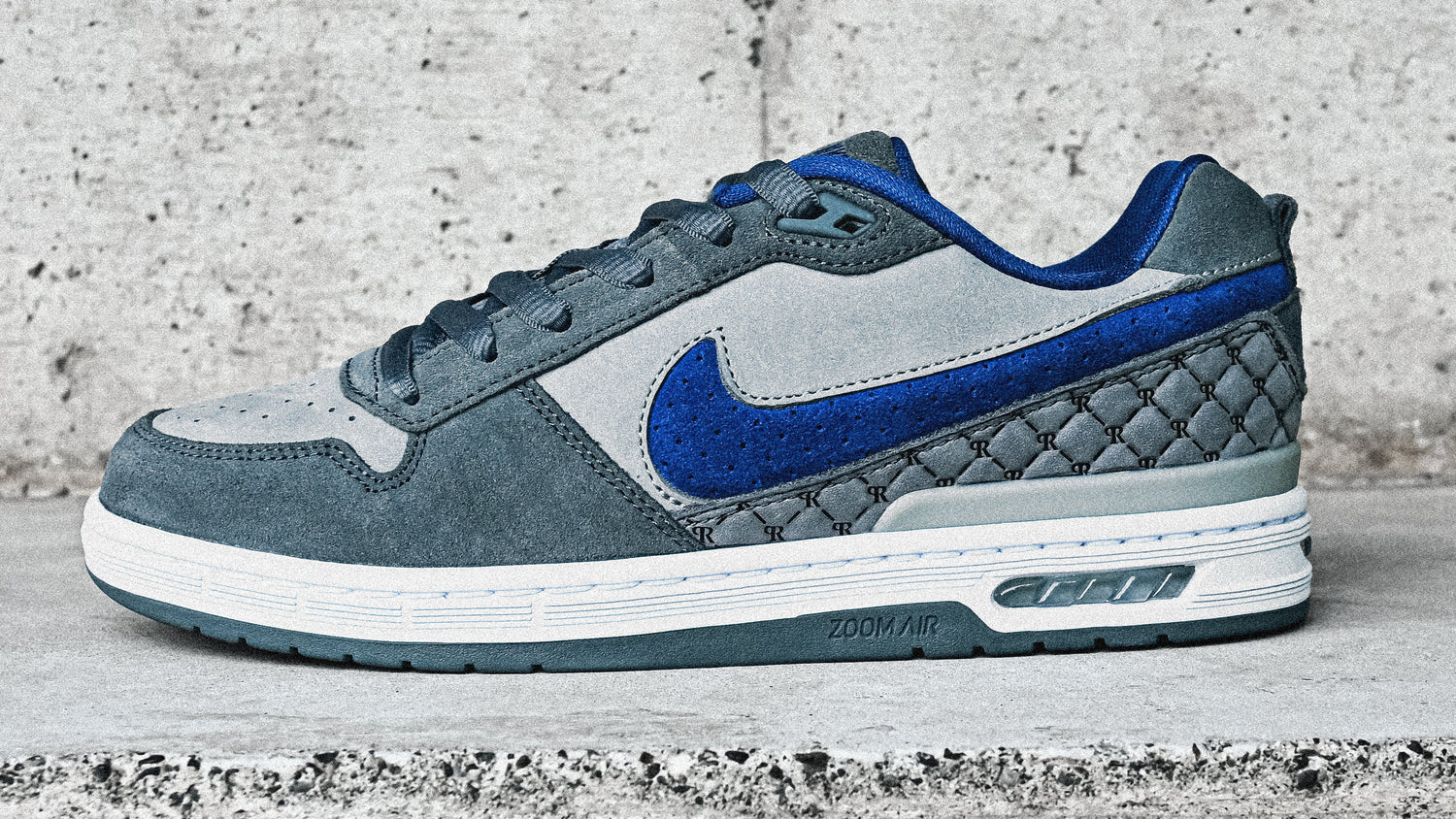 Nike SB Paul Rodriguez Zoom Air Low DG "Flint Grey and Medium Grey"