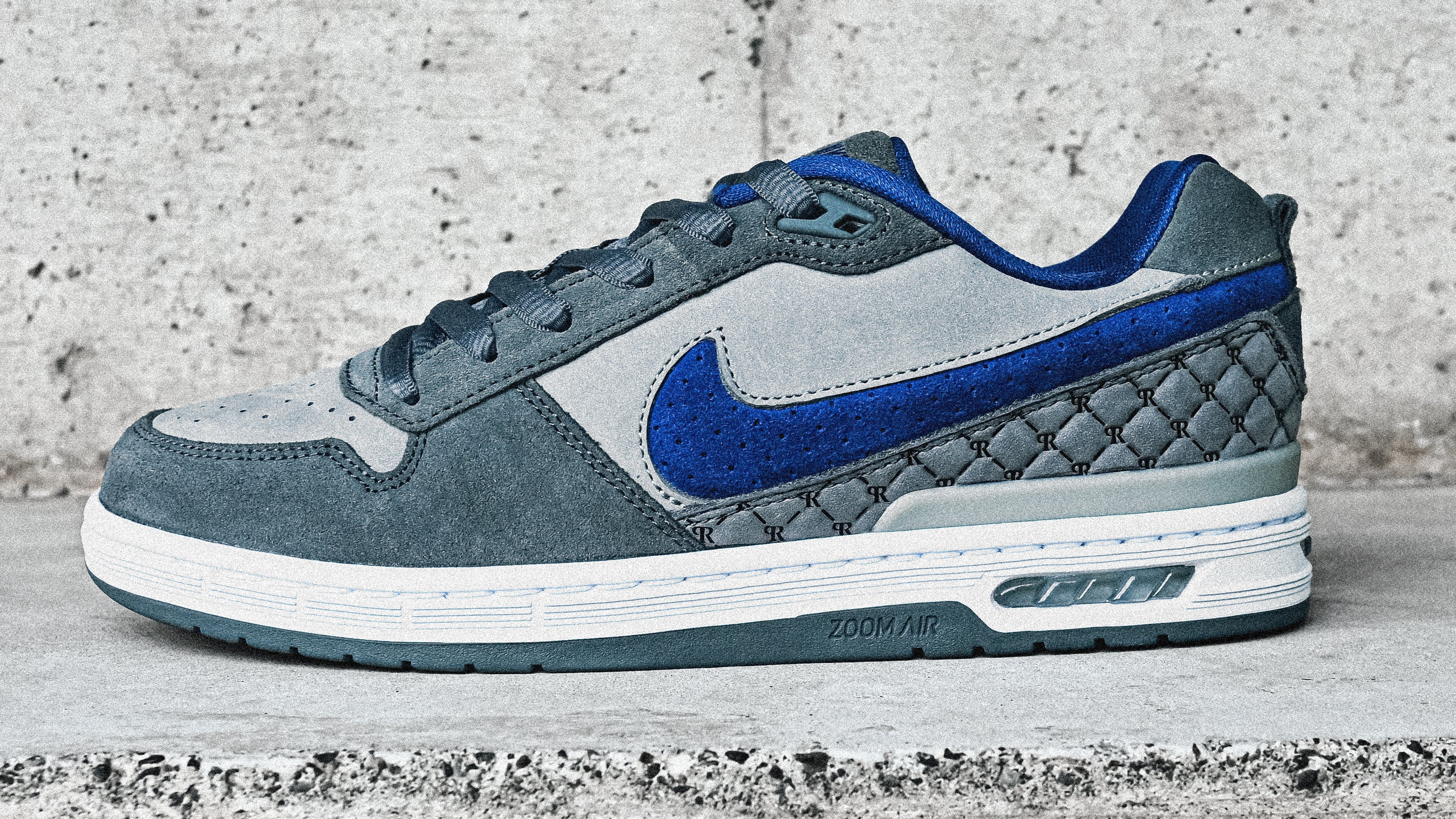 Nike SB Paul Rodriguez Zoom Air Low DG "Flint Grey and Medium Grey"