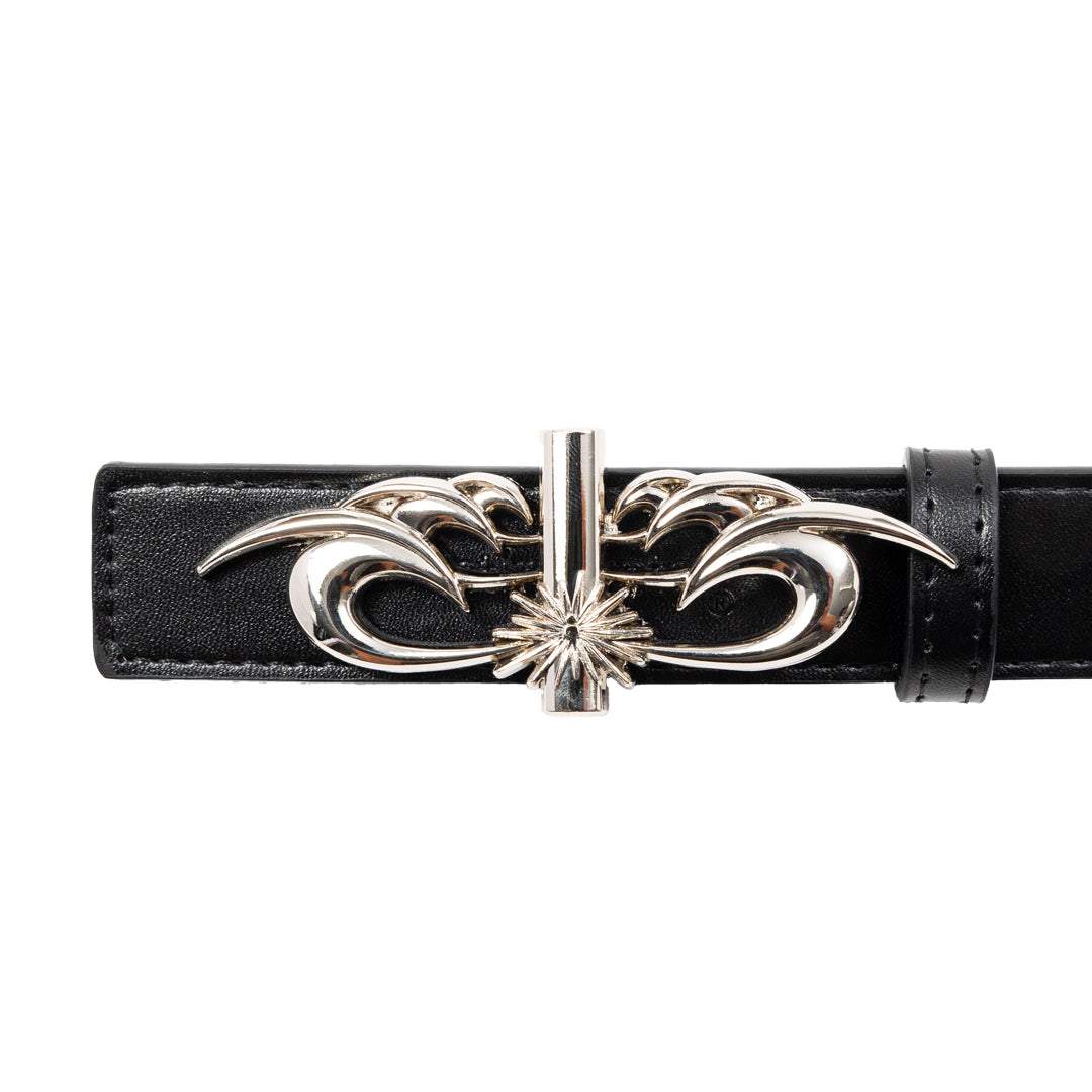STINGWATER（スティングウォーター）| MOSES STUDDED THIN BELT / CHROME | スノーボード・スケートボードのTACTICS JAPAN