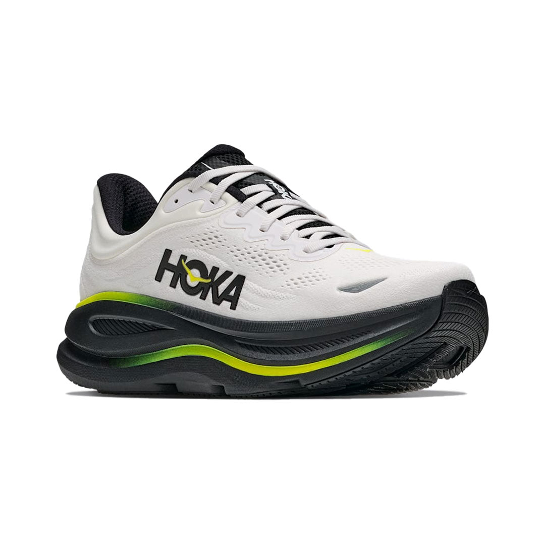 HOKA（ホカ）| BONDI 9 / WHITE/CITRUS | スノーボード・スケートボードのTACTICS JAPAN