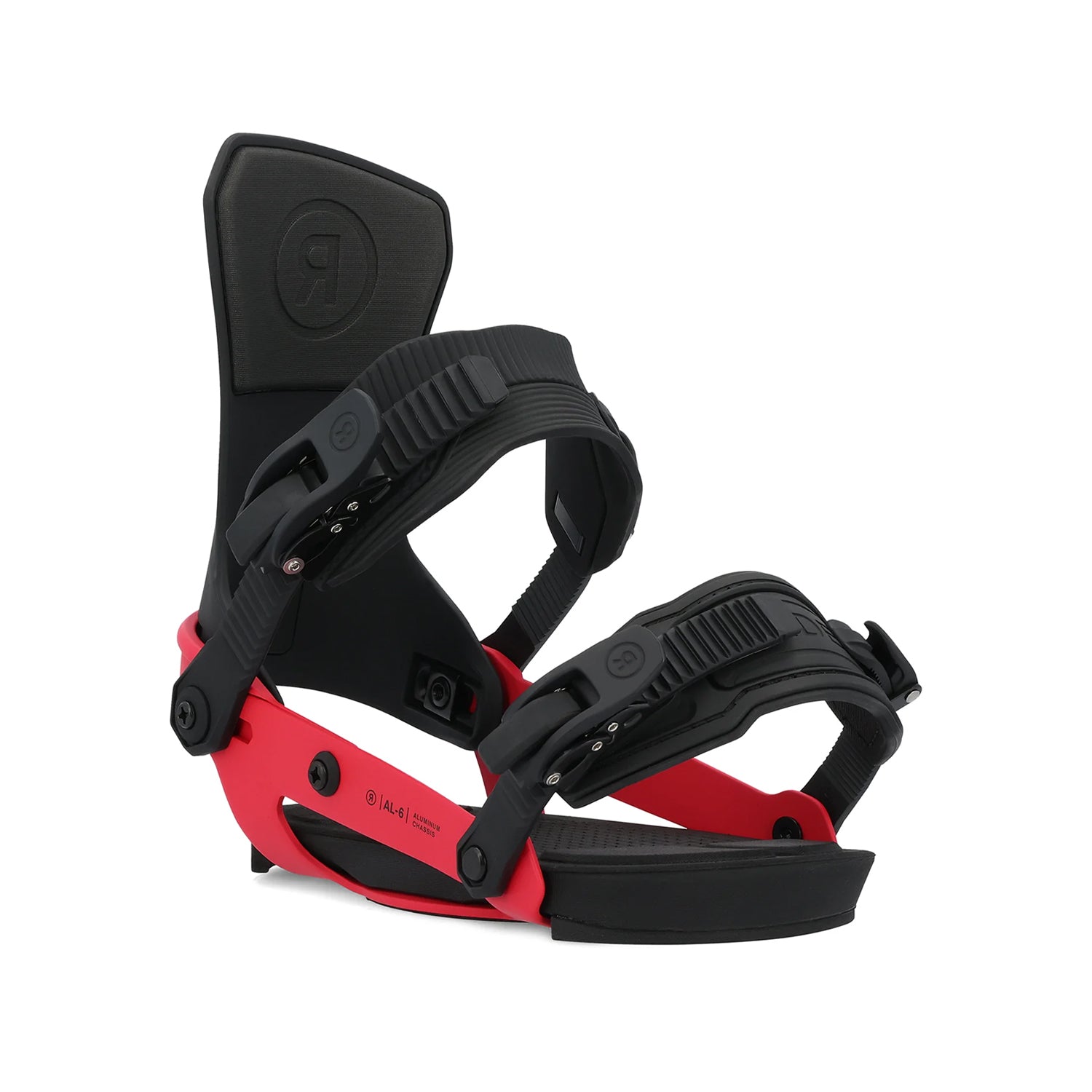AL-6 SNOWBOARD BINDINGS 2025 / BLACK/RED